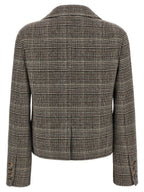 Multicolor Virgin Wool Blazer