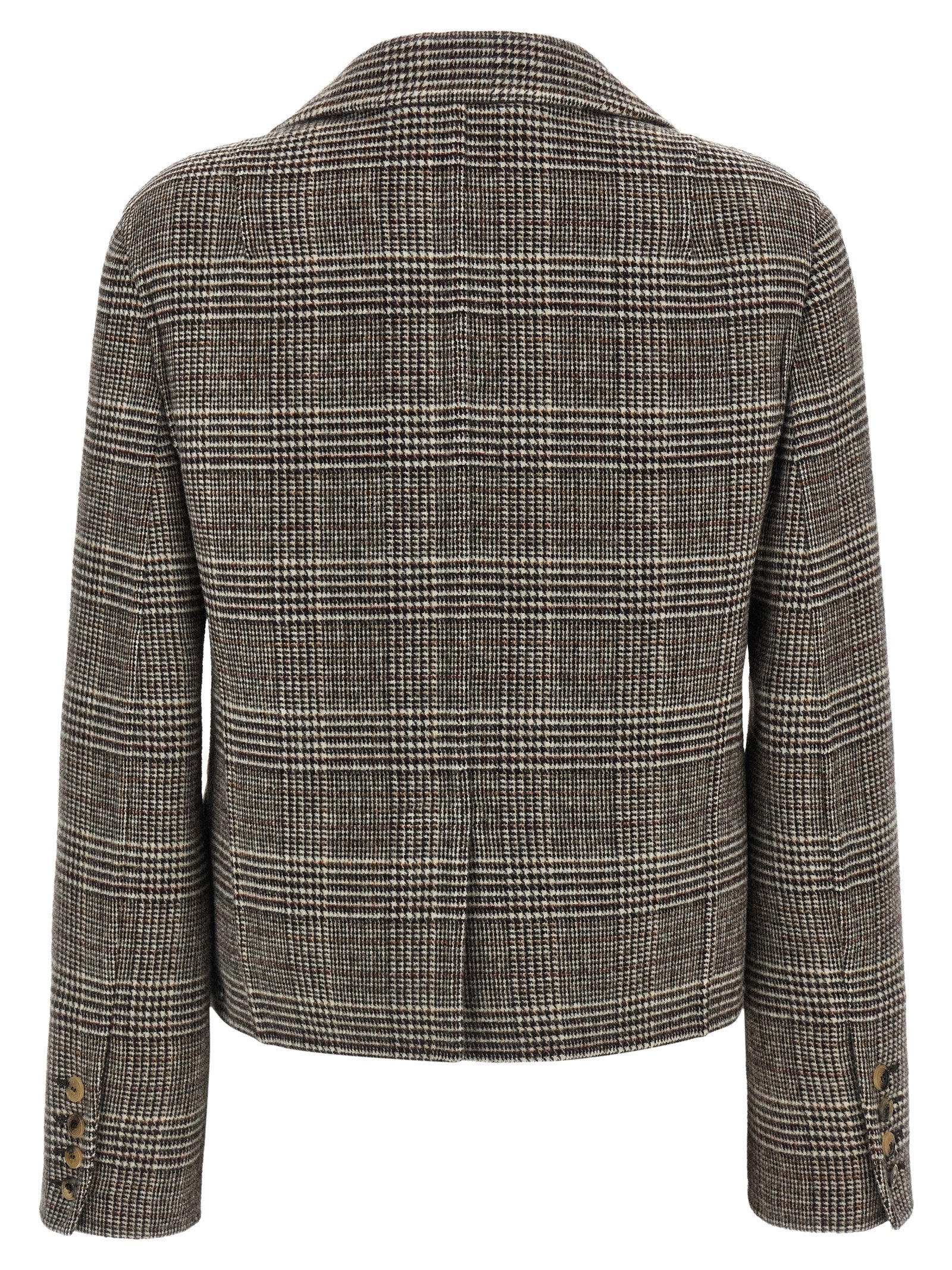 Multicolor Virgin Wool Blazer