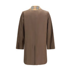 Brown Cotton Coat