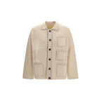 Beige Cashmere Cardigan