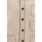 Beige Cashmere Cardigan