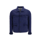 Blue Alpaca Vicugna Pacos Full-Length Jacket