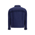 Blue Alpaca Vicugna Pacos Full-Length Jacket
