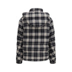 Black Cotton Full-Length Jacket