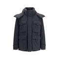 Black Goose Down Shell Jacket