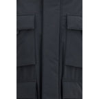 Black Goose Down Shell Jacket