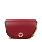 Red Leather Shoulder Bag