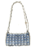 Blue Resin Shoulder Bag