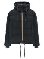 Black Cotton Full-Length Jacket