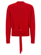 Red Cashmere Cardigan