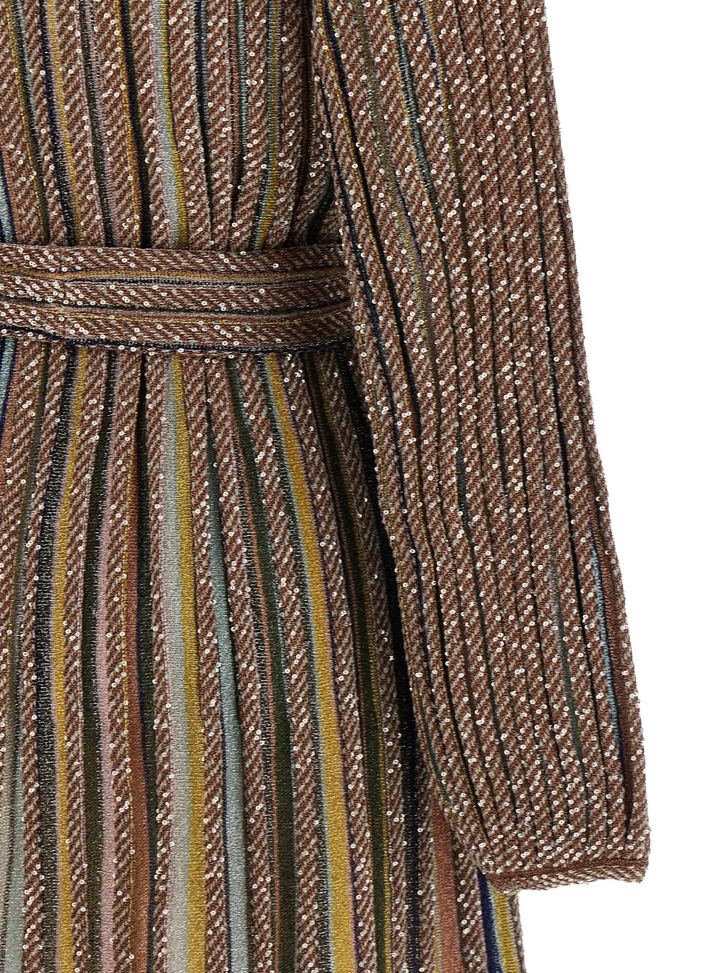 Multicolor Viscose Short Dress