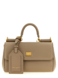 Beige Calfskin Handbag