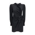 Black Silk Cocktail Dress