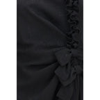Black Silk Cocktail Dress