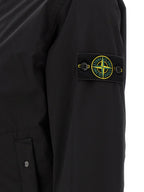 Black Polyester Shell Jacket