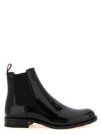 Black Calfskin Chelsea Boots