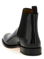Black Calfskin Chelsea Boots