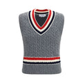 Gray Wool Oves Aries Sleeveles Sweater