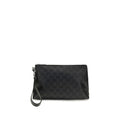 Black Fabric Shoulder Bag
