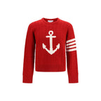 Red Wool Oves Aries Sweatshirt