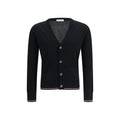 Black Wool Oves Aries Cardigan