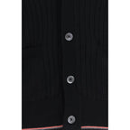 Black Wool Oves Aries Cardigan