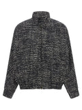 White Virgin Wool Bomber