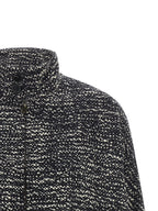White Virgin Wool Bomber