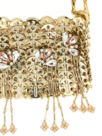 Gold Stainless Steel Shoulder Bag