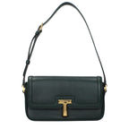 Green Leather Shoulder Bag