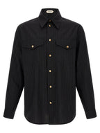 Black Cotton Blouse