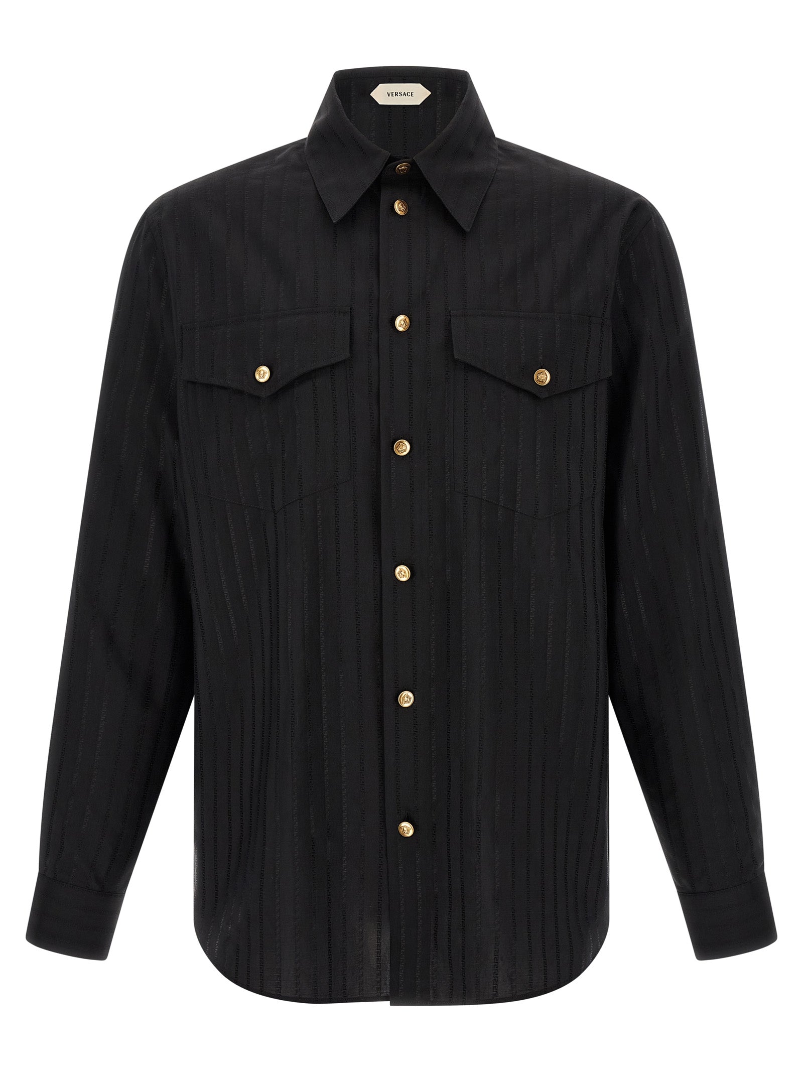 Black Cotton Blouse