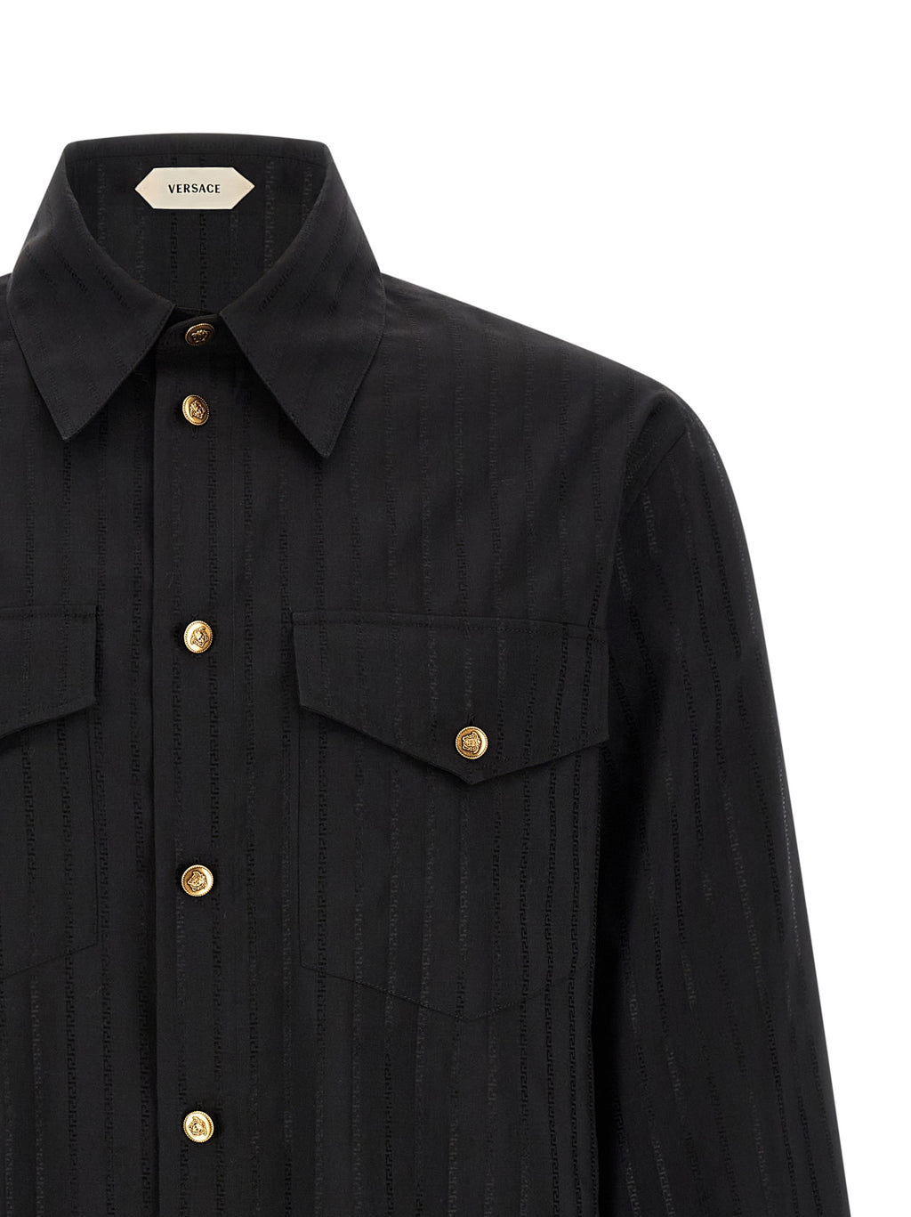 Black Cotton Blouse