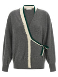 Gray Cashmere Cardigan