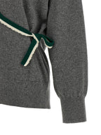 Gray Cashmere Cardigan
