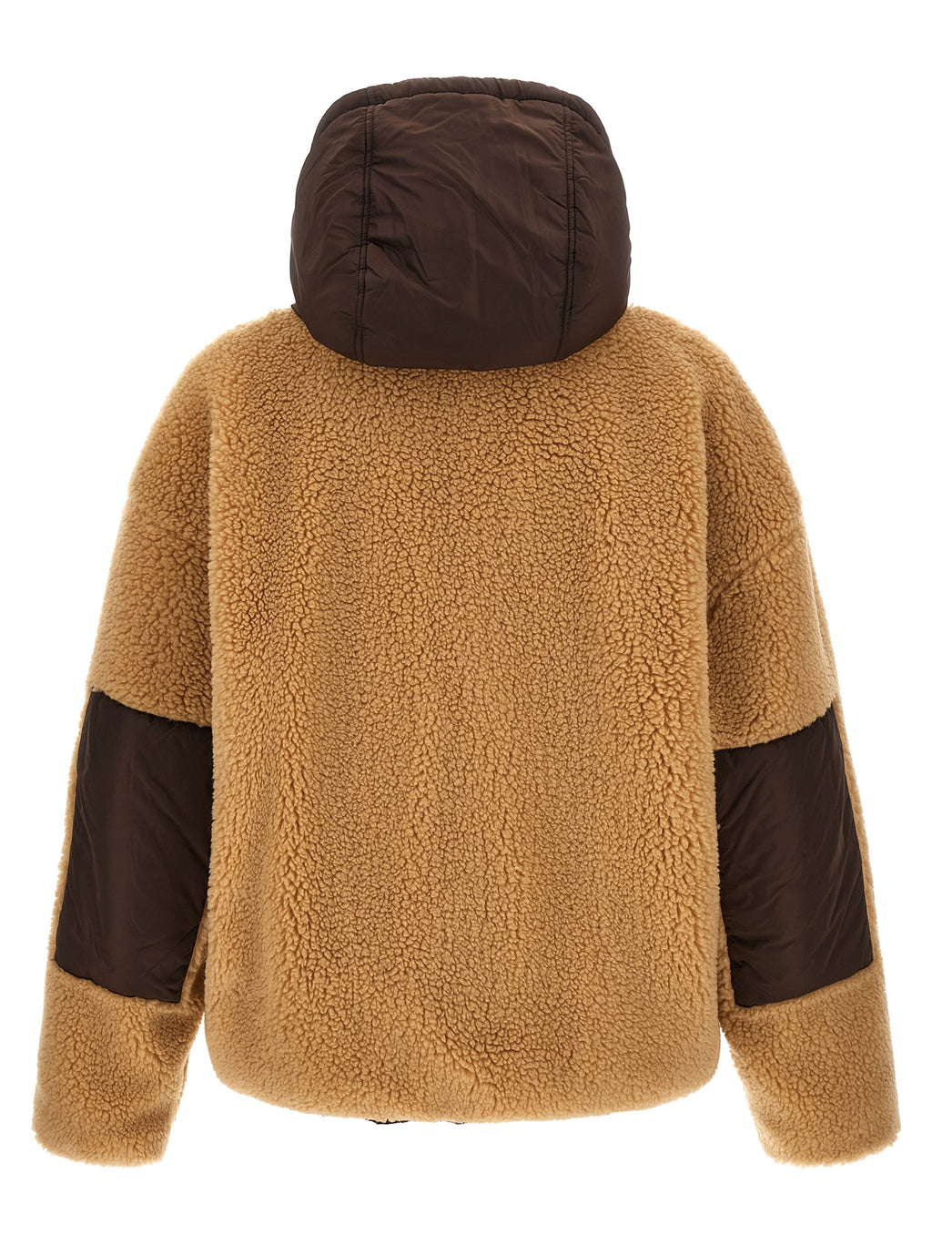 Brown Polyester Bomber