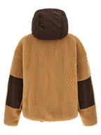 Brown Polyester Bomber