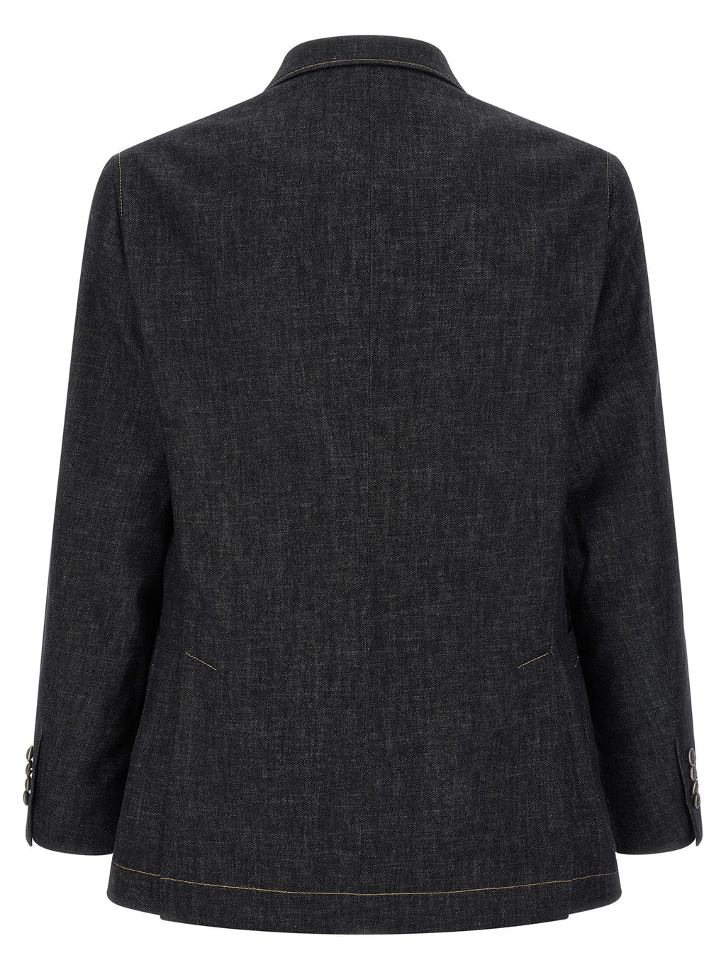 Blue Cotton Blazer