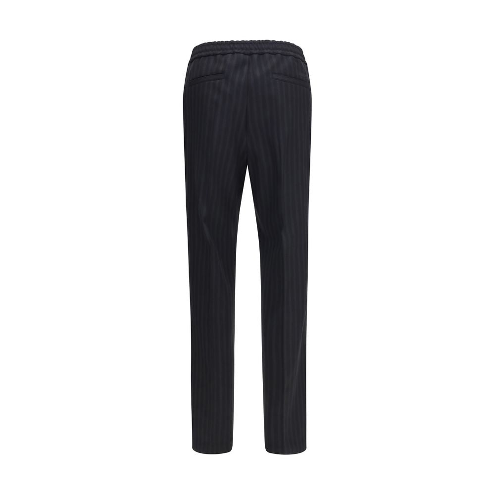 Black Wool Oves Aries Dress Pants