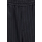 Black Wool Oves Aries Dress Pants
