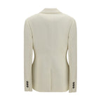 Beige Wool Oves Aries Blazer