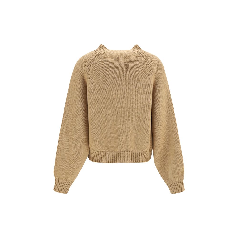 Beige Cashmere Sweater