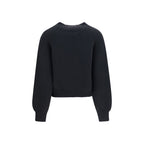 Black Cashmere Sweatshirt