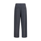 Gray Wool Oves Aries Dress Pants