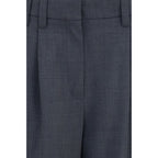 Gray Wool Oves Aries Dress Pants