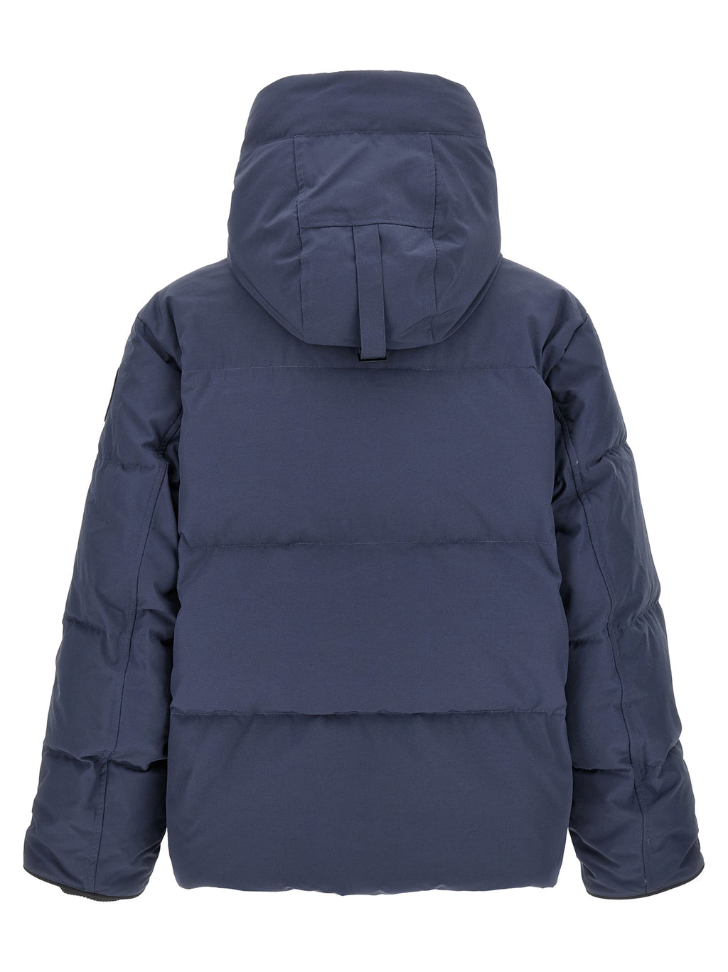 Blue Polyester Parka