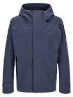Blue Polyamide Shell Jacket