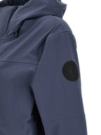 Blue Polyamide Shell Jacket