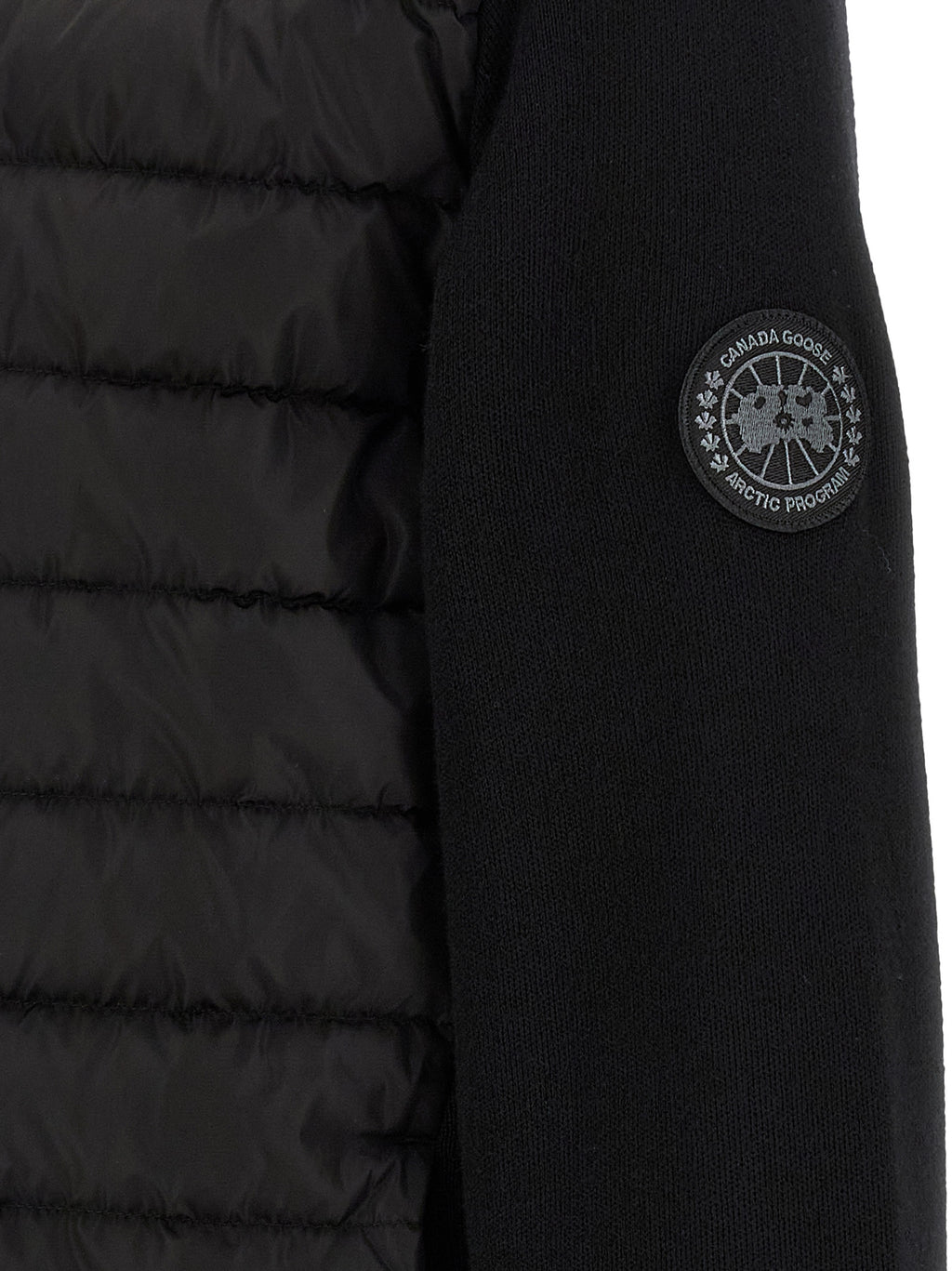Black Wool Full-Length Jacket