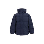Blue Recycled Polyester Parka